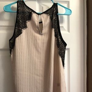 Gently owned loft lace tank